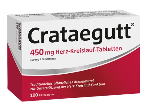 Crataegutt Tabletten 450mg 100 Stück Packshot